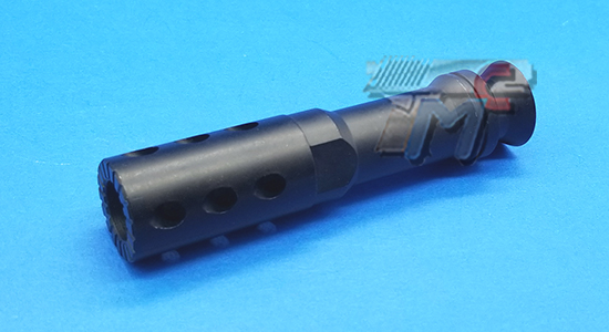 Tokyo Arms Aluminum Flash Hider for A&K M249 PARA AEG (14mm-) - Click Image to Close